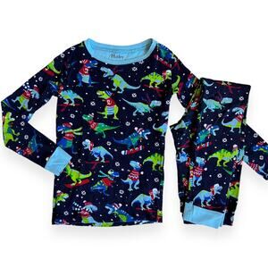 Hatley T-Rex Winter Sports Pajamas